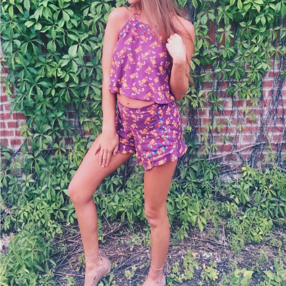Floral Two-Piece Set